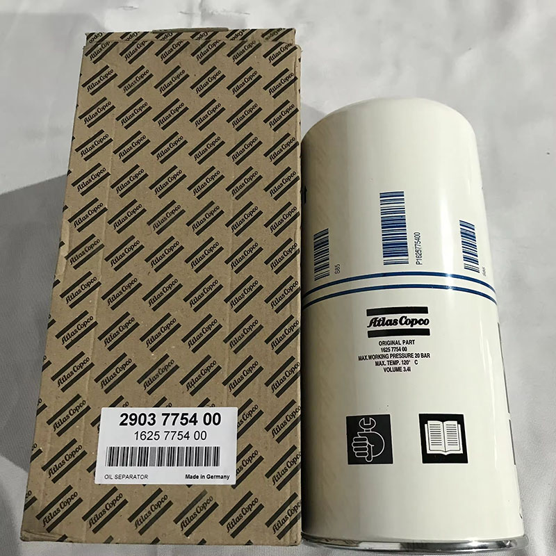 2903775400 = 1625775400 অ্যাটলাস কপকো স্ক্রু এয়ার সংক্ষেপক তেল ফিল্টার মূল