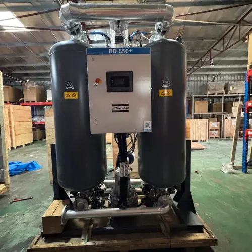 Atlas Copco BD550+ ডেসিক্যান্ট অ্যাডসর্পশন এয়ার ড্রায়ার Atlas Copco এয়ার ড্রায়ার জেনুইন