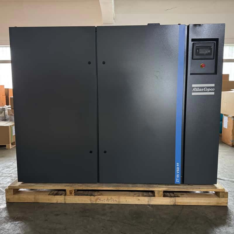 Atlas Copco ZT55 VSD FF | ফার্মাসিউটিক্যাল ফুড ইন্ডাস্ট্রি ক্লাস 0 এর জন্য তেল-মুক্ত এয়ার কম্প্রেসার 55kW
